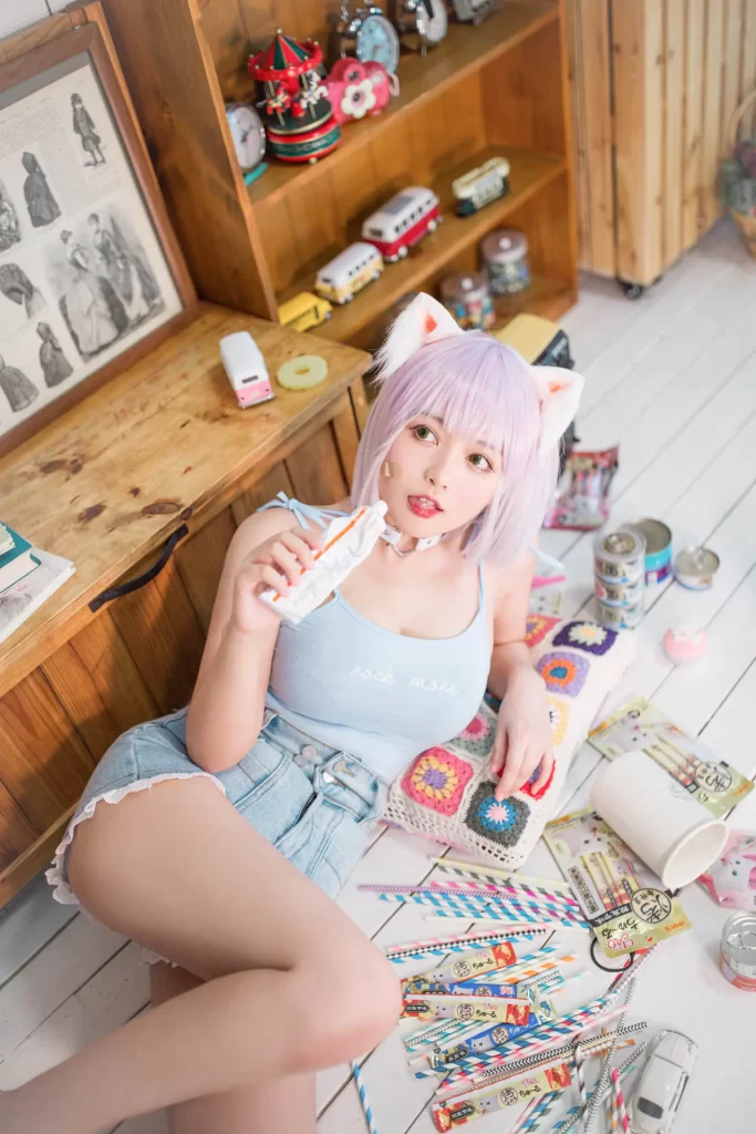 图片[5]-[合集]coser网红《黑猫猫》全套31期+随包视频，大小5.95G-名站图库