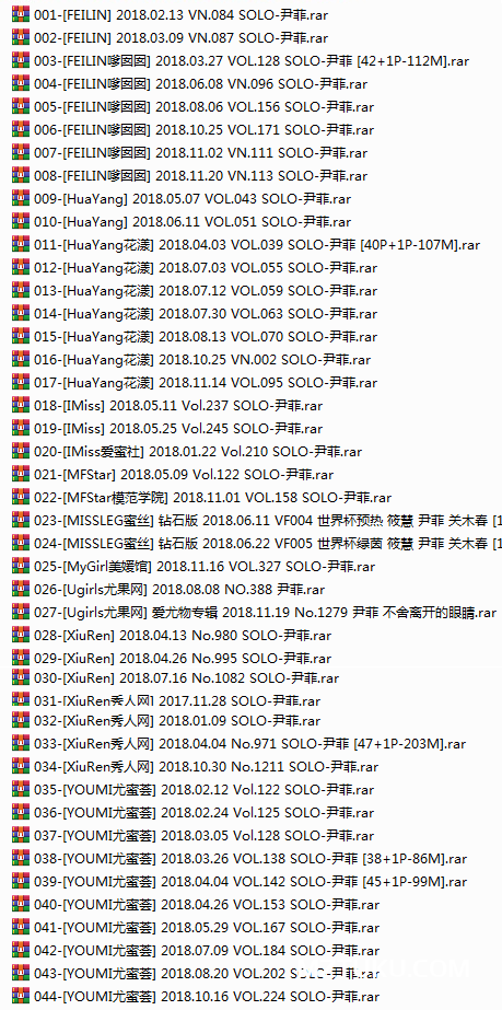 图片[2]-嫩模 Solo-尹菲 高清视频17套+写真61套图，大小19.79G-名站图库
